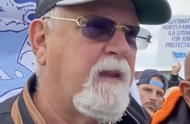 International Longshoremen's Association President Harold Daggett